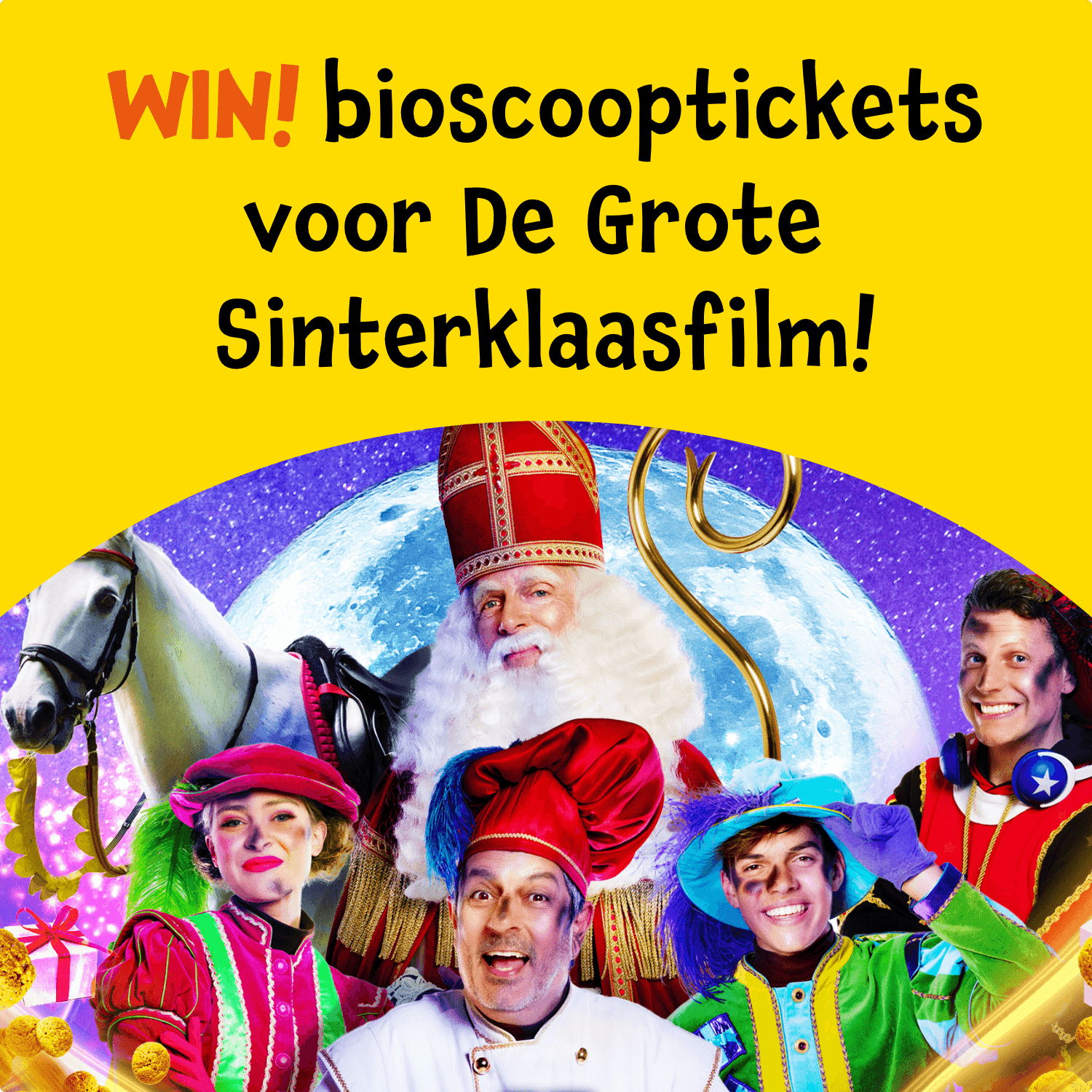 De Grote Sinterklaasfilm Speelboek winactie