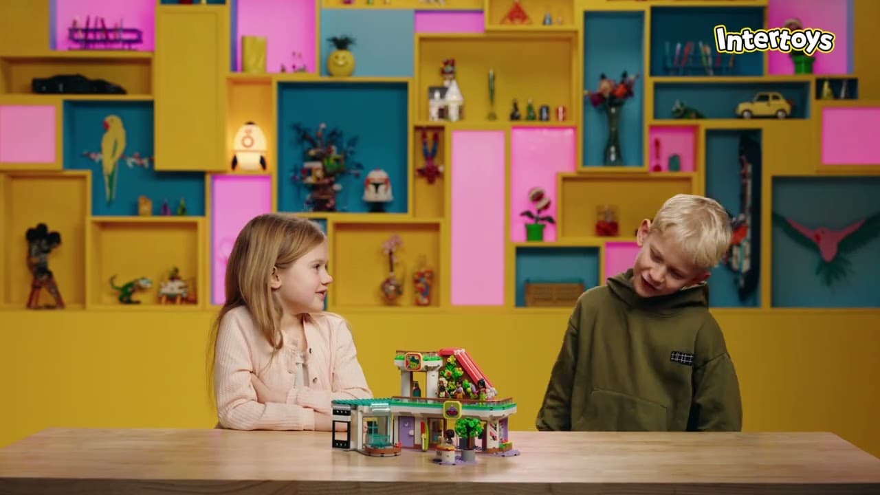 UNBOXING LEGO Friends Heartlake City winkelcentrum 42604