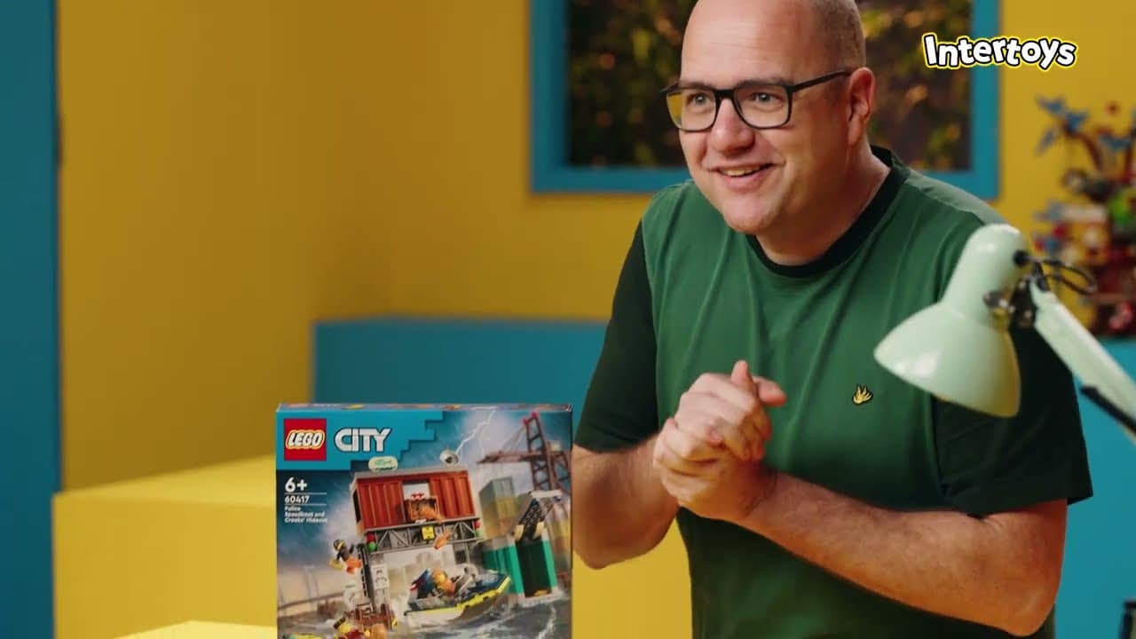 UNBOXING LEGO CITY Politieboot en boevenschuilplaats 60417